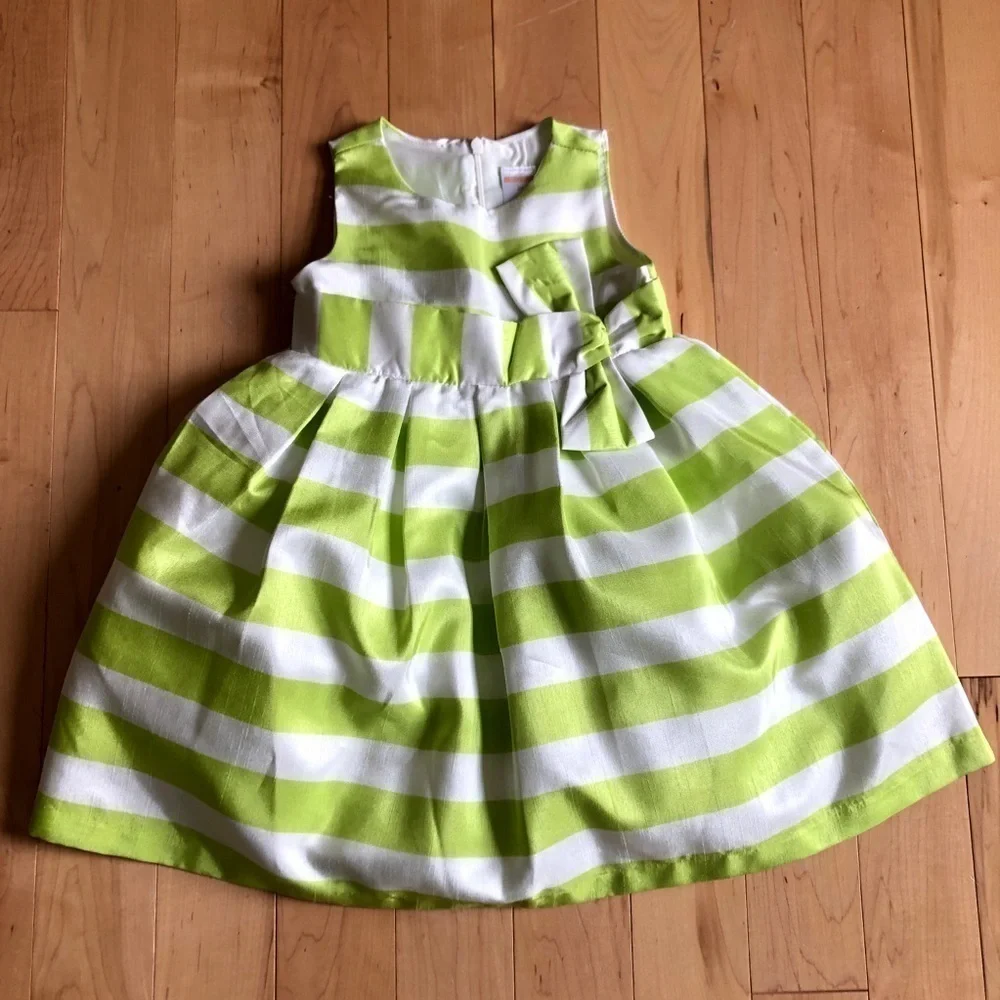 Gymboree lime white